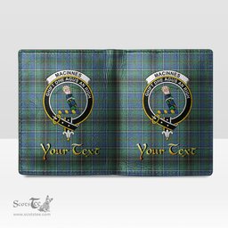 Scottish MacInnes Ancient Clan Crest Tartan Mens Leather Wallet Tartan Wallet