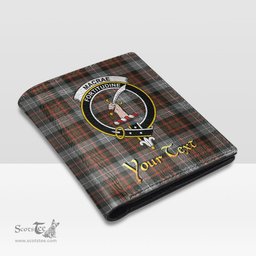 Scottish MacRae Hunting Weathered Clan Crest Tartan Mens Leather Wallet Tartan Wallet