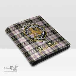 Scottish MacPherson Dress Ancient Clan Crest Tartan Mens Leather Wallet Tartan Wallet