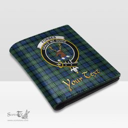 Scottish Forbes Ancient Clan Crest Tartan Mens Leather Wallet Tartan Wallet