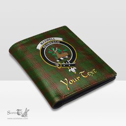 Scottish Maxwell Hunting Clan Crest Tartan Mens Leather Wallet Tartan Wallet