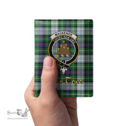 Scottish MacKenzie Dress Modern Clan Crest Tartan Mens Leather Wallet Tartan Wallet