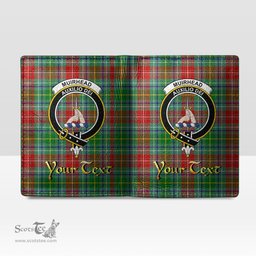 Scottish Muirhead Clan Crest Tartan Mens Leather Wallet Tartan Wallet
