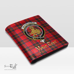 Scottish MacGillivray Modern Clan Crest Tartan Mens Leather Wallet Tartan Wallet