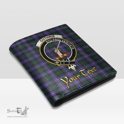 Scottish Guthrie Modern Clan Crest Tartan Mens Leather Wallet Tartan Wallet