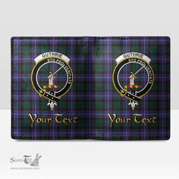 Scottish Guthrie Modern Clan Crest Tartan Mens Leather Wallet Tartan Wallet