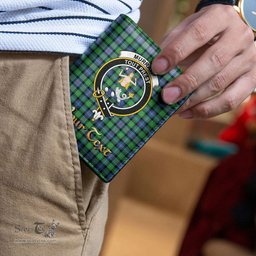 Scottish Murray of Atholl Ancient Clan Crest Tartan Mens Leather Wallet Tartan Wallet