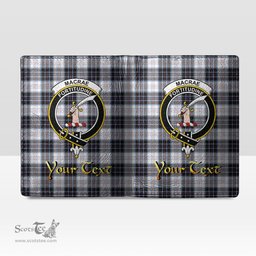 Scottish MacRae Dress Modern Clan Crest Tartan Mens Leather Wallet Tartan Wallet