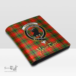 Scottish Turnbull Dress Clan Crest Tartan Mens Leather Wallet Tartan Wallet