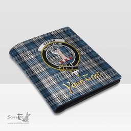Scottish Napier Modern Clan Crest Tartan Mens Leather Wallet Tartan Wallet