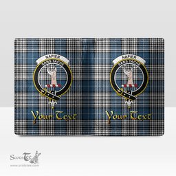 Scottish Napier Modern Clan Crest Tartan Mens Leather Wallet Tartan Wallet