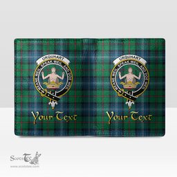 Scottish Urquhart Ancient Clan Crest Tartan Mens Leather Wallet Tartan Wallet