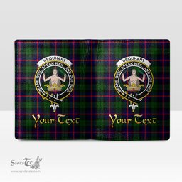 Scottish Urquhart Modern Clan Crest Tartan Mens Leather Wallet Tartan Wallet