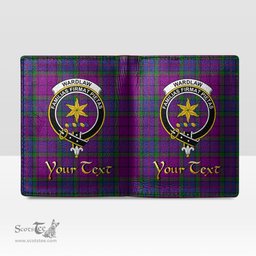 Scottish Wardlaw Modern Clan Crest Tartan Mens Leather Wallet Tartan Wallet