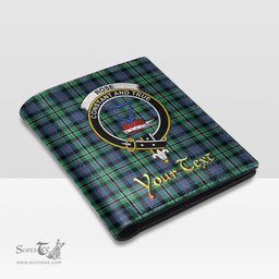 Scottish Rose Hunting Ancient Clan Crest Tartan Mens Leather Wallet Tartan Wallet