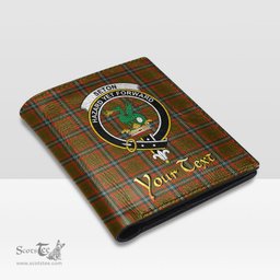Scottish Seton Hunting Modern Clan Crest Tartan Mens Leather Wallet Tartan Wallet