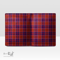 Scottish Cameron of Lochiel Modern Clan Tartan Mens Leather Wallet Tartan Wallet