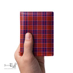 Scottish Cameron of Lochiel Modern Clan Tartan Mens Leather Wallet Tartan Wallet