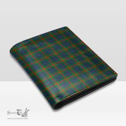 Scottish Aiton Clan Tartan Mens Leather Wallet Tartan Wallet