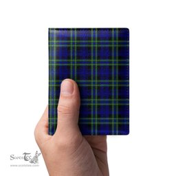 Scottish Arbuthnot Modern Clan Tartan Mens Leather Wallet Tartan Wallet