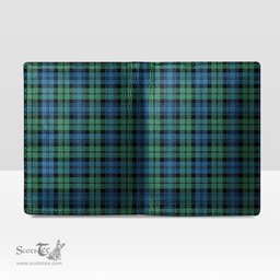 Scottish Campbell Ancient 01 Clan Tartan Mens Leather Wallet Tartan Wallet