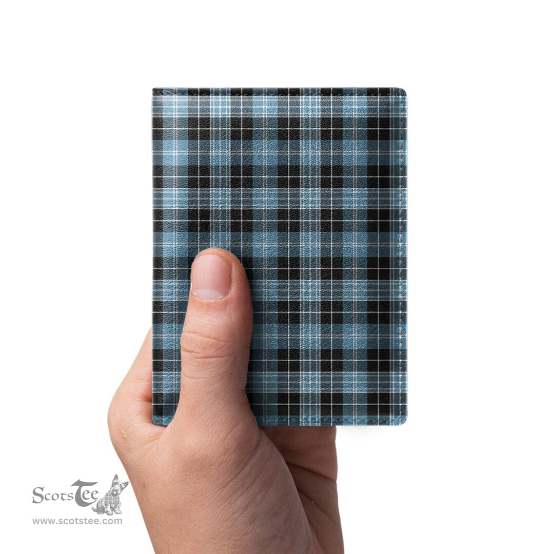 Scottish Clark Ancient Clan Tartan Mens Leather Wallet Tartan Wallet
