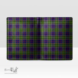 Scottish Ayrshire District Clan Tartan Mens Leather Wallet Tartan Wallet