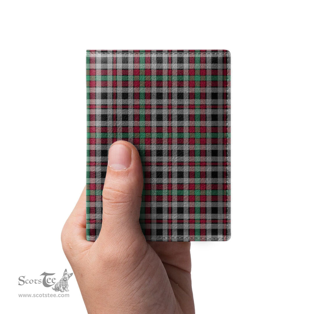 Scottish Borthwick Ancient Clan Tartan Mens Leather Wallet Tartan Wallet