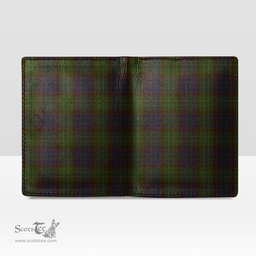 Scottish Cunningham Hunting Modern Clan Tartan Mens Leather Wallet Tartan Wallet