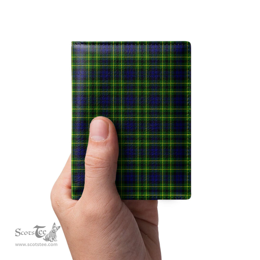 Scottish Campbell of Breadalbane Modern Clan Tartan Mens Leather Wallet Tartan Wallet