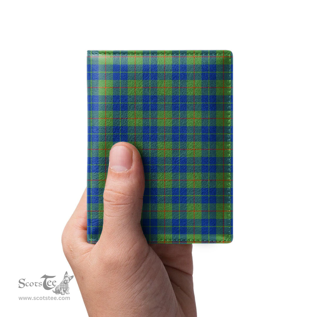 Scottish Barclay Hunting Ancient Clan Tartan Mens Leather Wallet Tartan Wallet