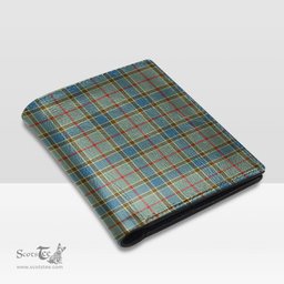 Scottish Balfour Blue Clan Tartan Mens Leather Wallet Tartan Wallet