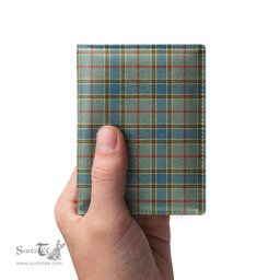 Scottish Balfour Blue Clan Tartan Mens Leather Wallet Tartan Wallet