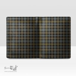 Scottish Campbell Argyll Weathered Clan Tartan Mens Leather Wallet Tartan Wallet