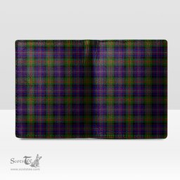 Scottish Cameron of Erracht Modern Clan Tartan Mens Leather Wallet Tartan Wallet