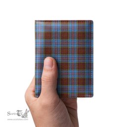 Scottish Anderson Modern Clan Tartan Mens Leather Wallet Tartan Wallet