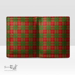 Scottish Burnett Ancient Clan Tartan Mens Leather Wallet Tartan Wallet