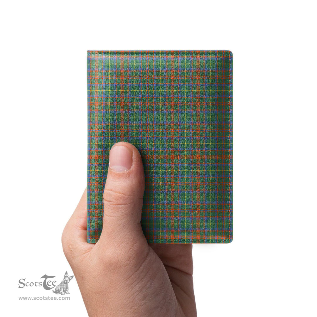 Scottish MacKintosh Hunting Ancient Clan Tartan Mens Leather Wallet Tartan Wallet