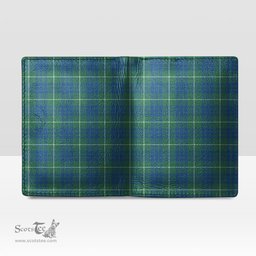 Scottish Hamilton Hunting Ancient Clan Tartan Mens Leather Wallet Tartan Wallet