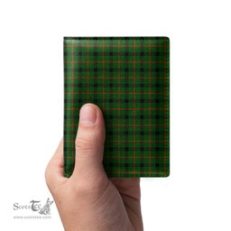 Scottish Kincaid Modern Clan Tartan Mens Leather Wallet Tartan Wallet