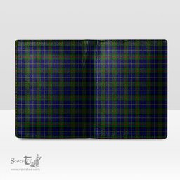 Scottish MacLeod of Harris Modern Clan Tartan Mens Leather Wallet Tartan Wallet