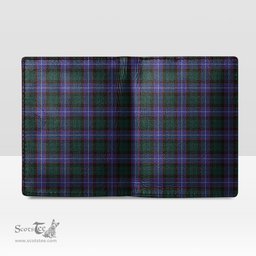 Scottish Guthrie Modern Clan Tartan Mens Leather Wallet Tartan Wallet