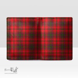 Scottish MacDougall Modern Clan Tartan Mens Leather Wallet Tartan Wallet