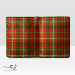 Scottish Leask Clan Tartan Mens Leather Wallet Tartan Wallet