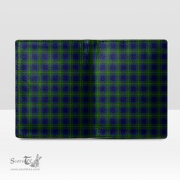 Scottish Johnston Modern Clan Tartan Mens Leather Wallet Tartan Wallet