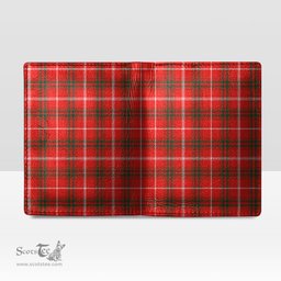 Scottish Duke of Rothesay Modern Clan Tartan Mens Leather Wallet Tartan Wallet