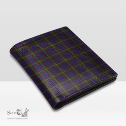 Scottish Durie Clan Tartan Mens Leather Wallet Tartan Wallet