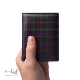 Scottish Durie Clan Tartan Mens Leather Wallet Tartan Wallet