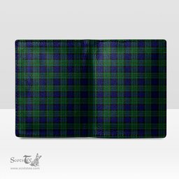 Scottish MacCallum Modern Clan Tartan Mens Leather Wallet Tartan Wallet