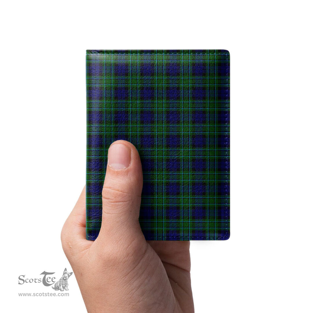 Scottish MacCallum Modern Clan Tartan Mens Leather Wallet Tartan Wallet